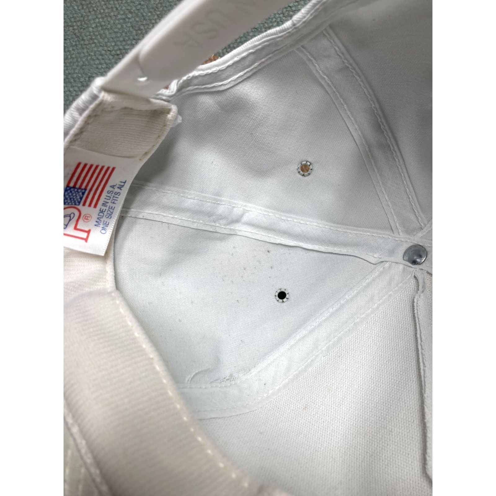 Ford VINTAGE Ford Snapback Hat Cap Men Adjustable White USA Theme Size ONE SIZE - 8 Thumbnail
