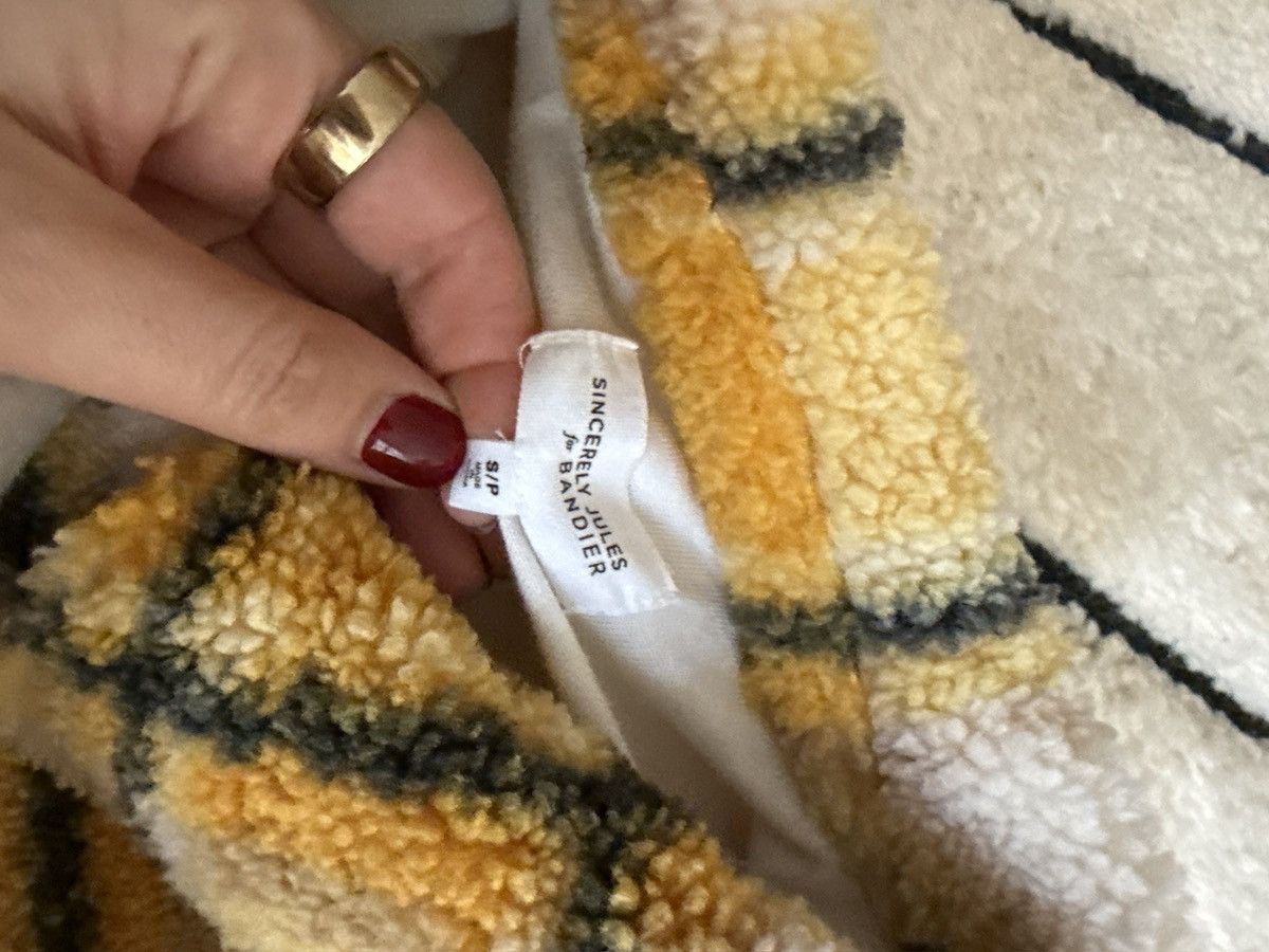 Other LIMITED EDITION Sincerely Jules x Bandier Sherpa Jacket Size S / US 4 / IT 40 - 4 Thumbnail