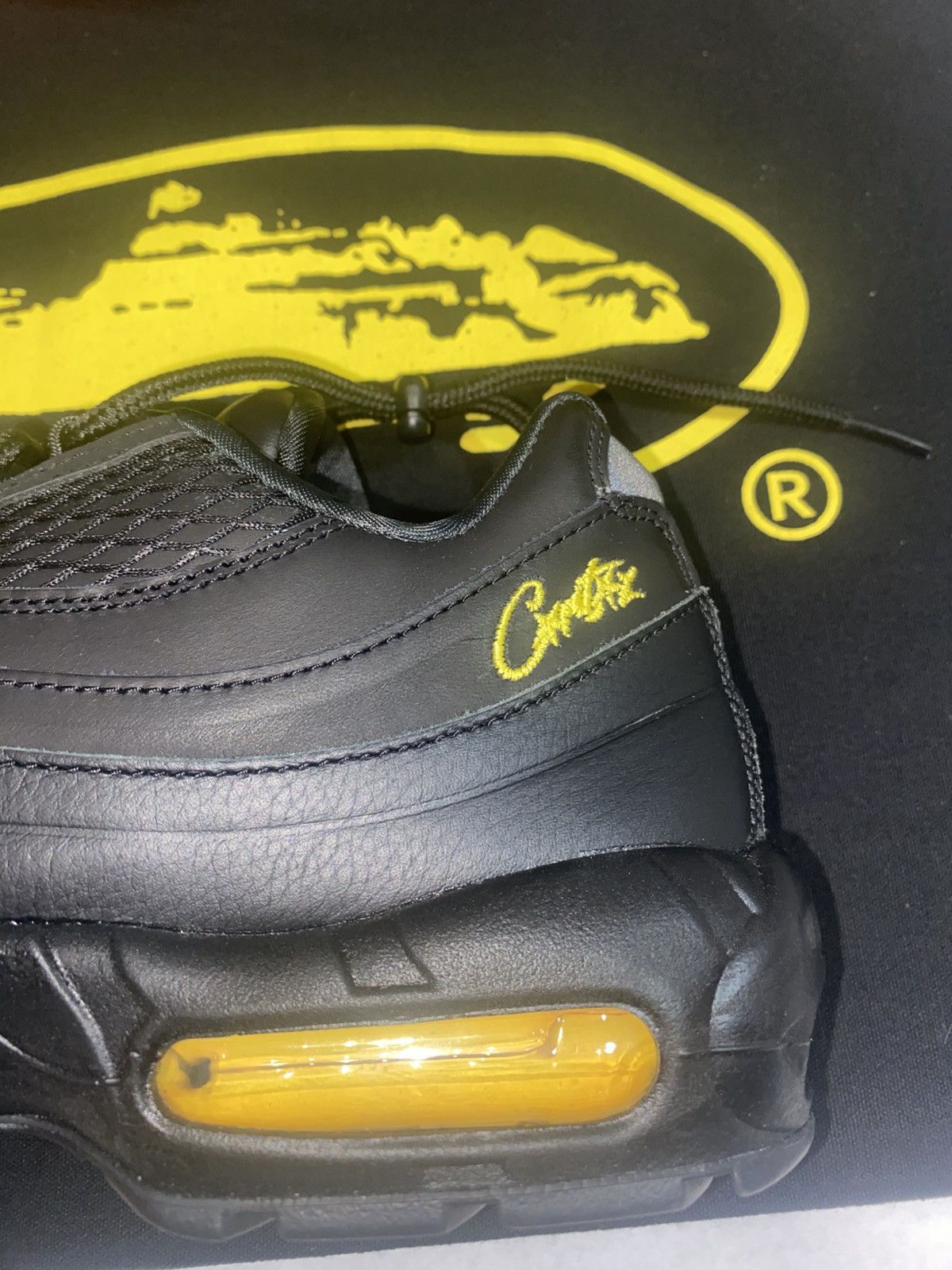 Corteiz Nike Air Max 95 X Corteiz “Honey Black” Size US 10 / EU 43 - 10 Thumbnail