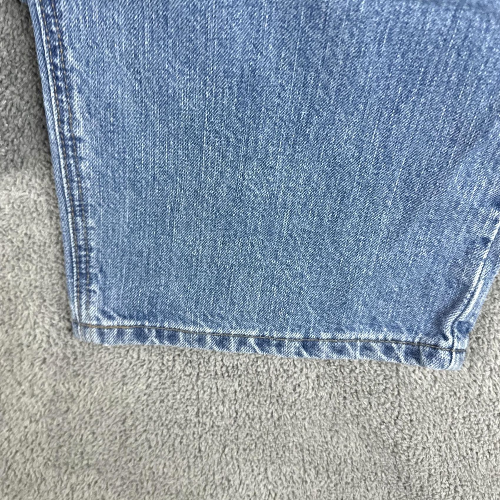 Carhartt Carhartt Jeans Womens 18x30 Blue High Rise Relaxed Fit WB 160 AIO Denim Workwear Jeans Size 40" / US 18 - 6 Thumbnail