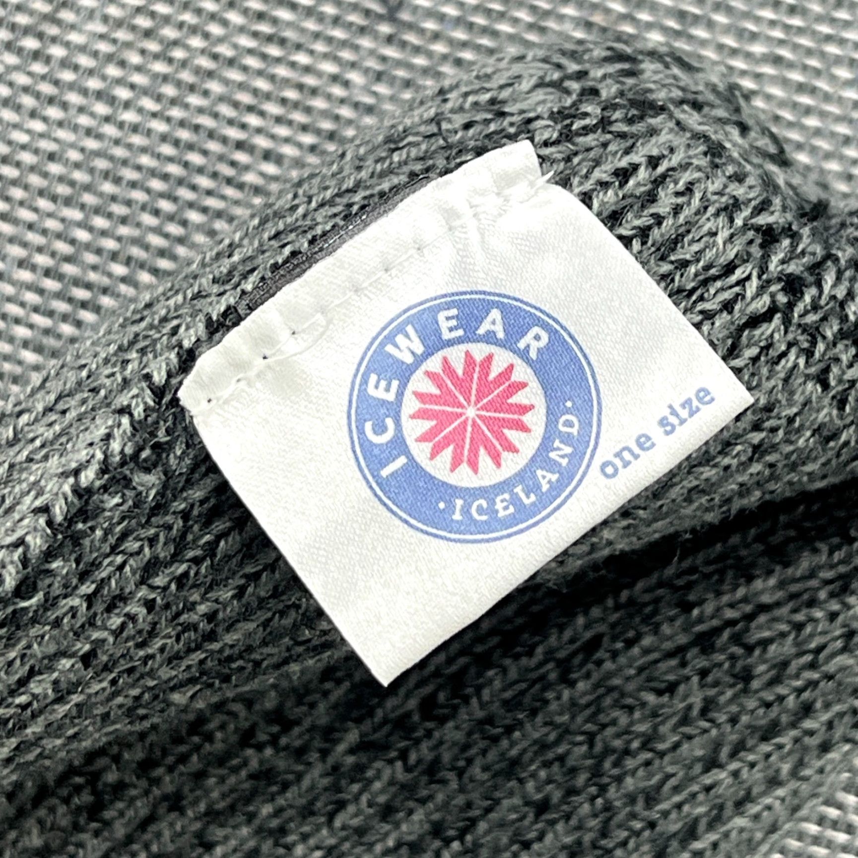 Vintage Icewear Gray Beanie Hat One Size Stretch Knit Cuffed Ribbon Beanie Mens Womens Unisex Adults Size ONE SIZE - 5 Thumbnail