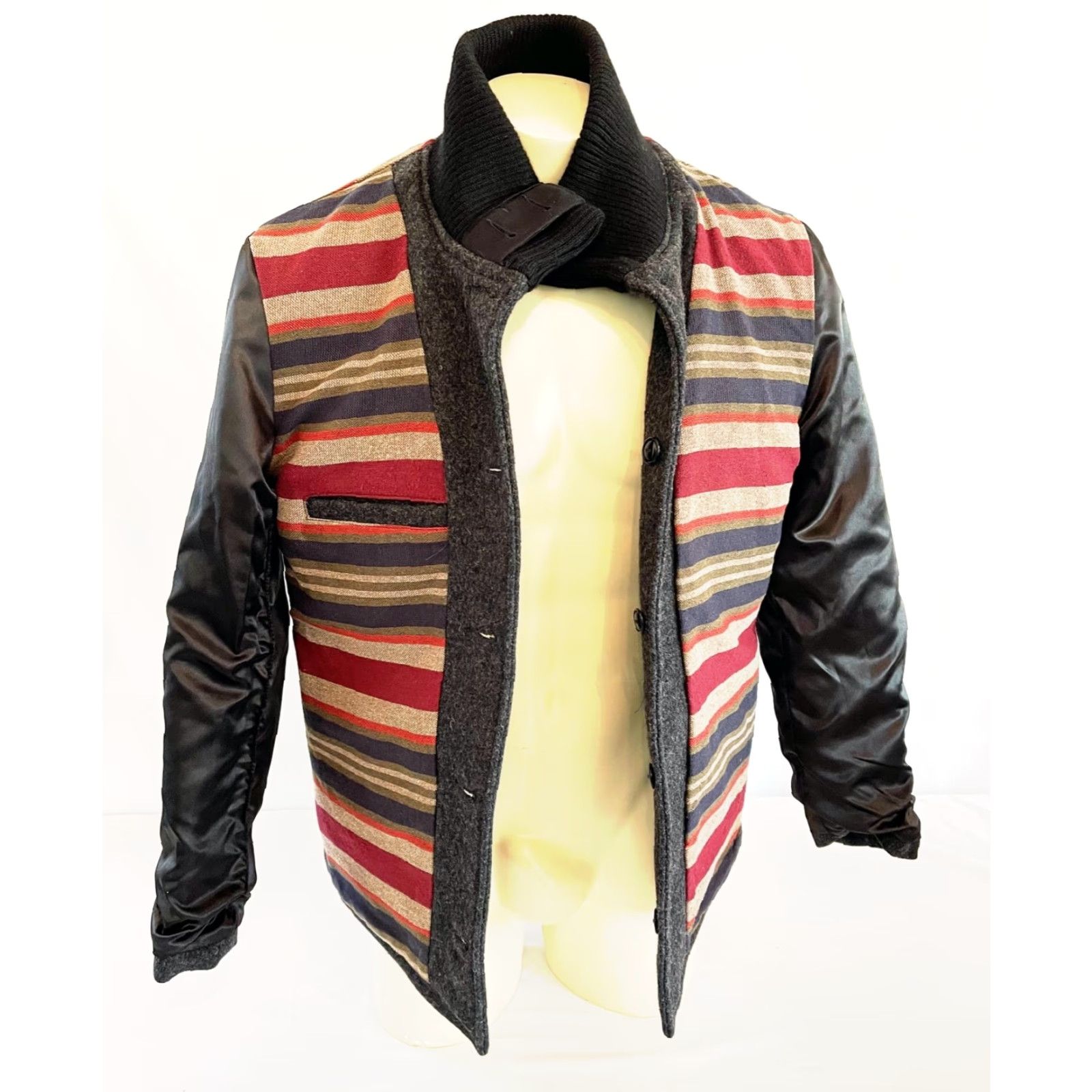 Schott VINTAGE Schott NYC N-5A Mens Large Wool Flying Jacket Flight USA 1860 Pockets Bomber Size US L / EU 52-54 / 3 - 5 Thumbnail