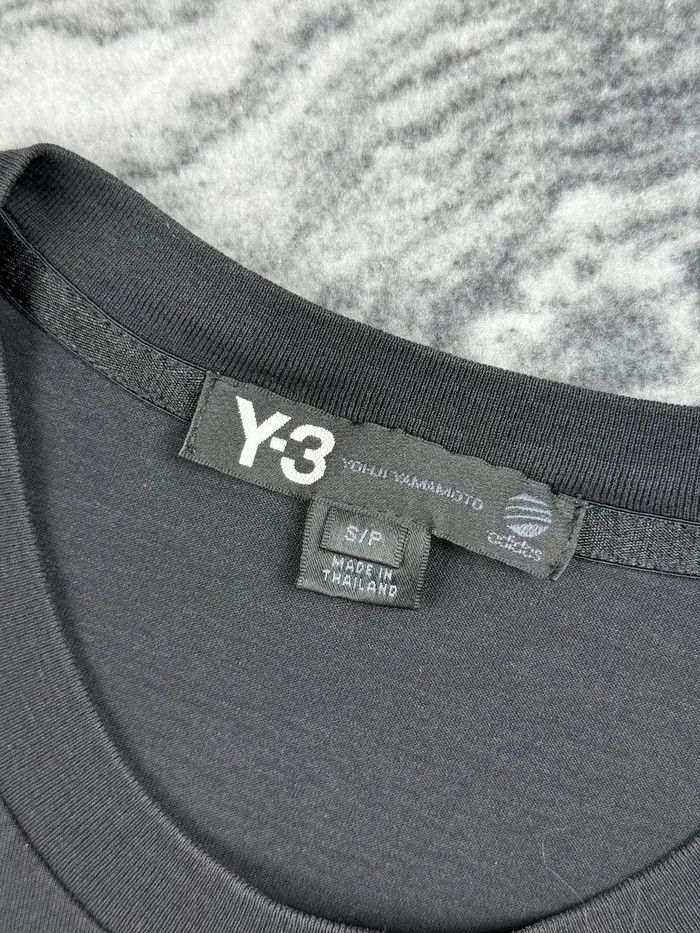 Adidas Adidas Y-3 Yohji Yamamoto "The Y-3's" Logo T-Shirt Size US S / EU 44-46 / 1 - 2 Thumbnail