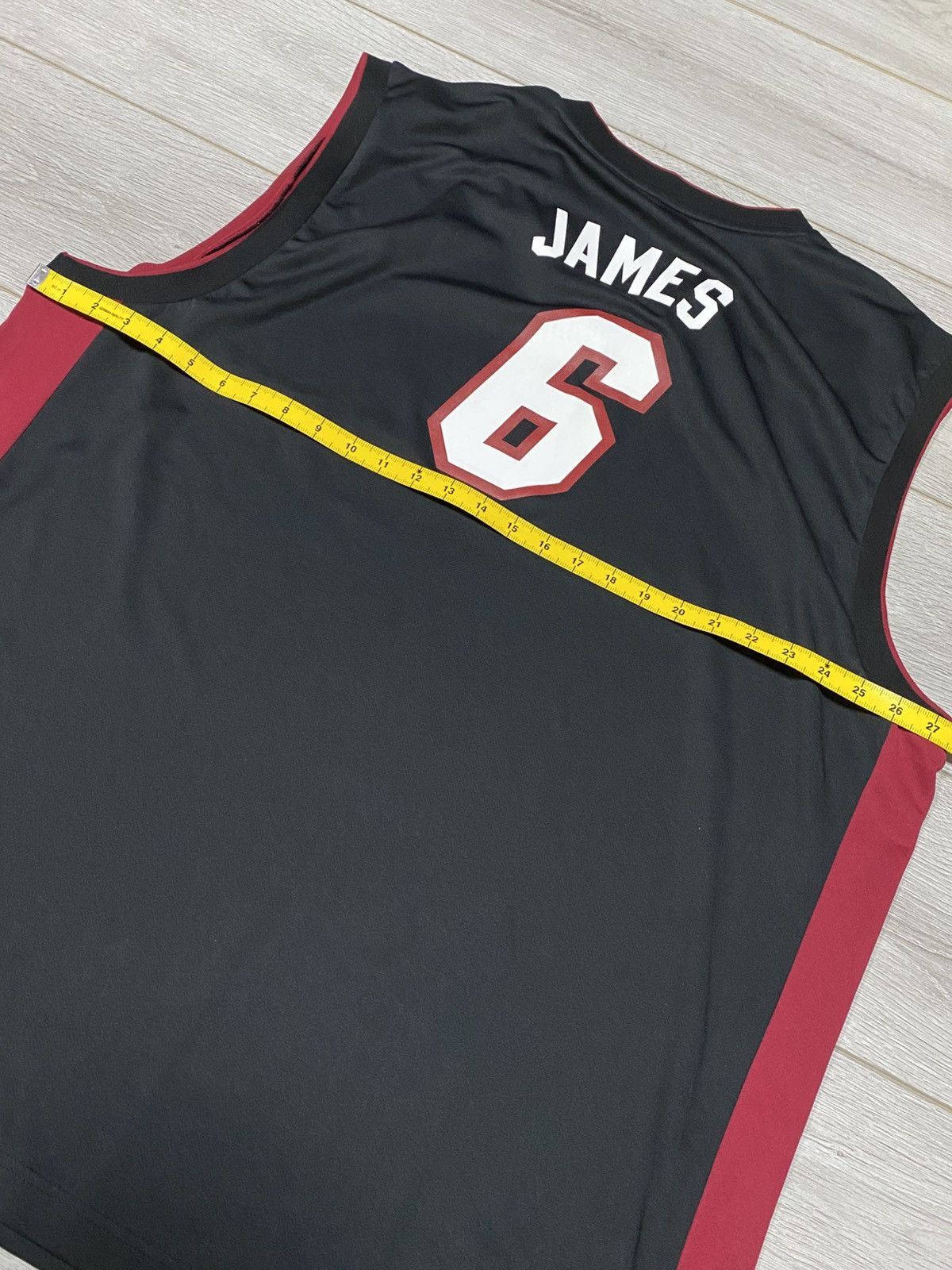 Adidas Miami Heats James 6 2013 Sleeveless jersey shirt Adidas NBA Size US XXL / EU 58 / 5 - 9 Thumbnail