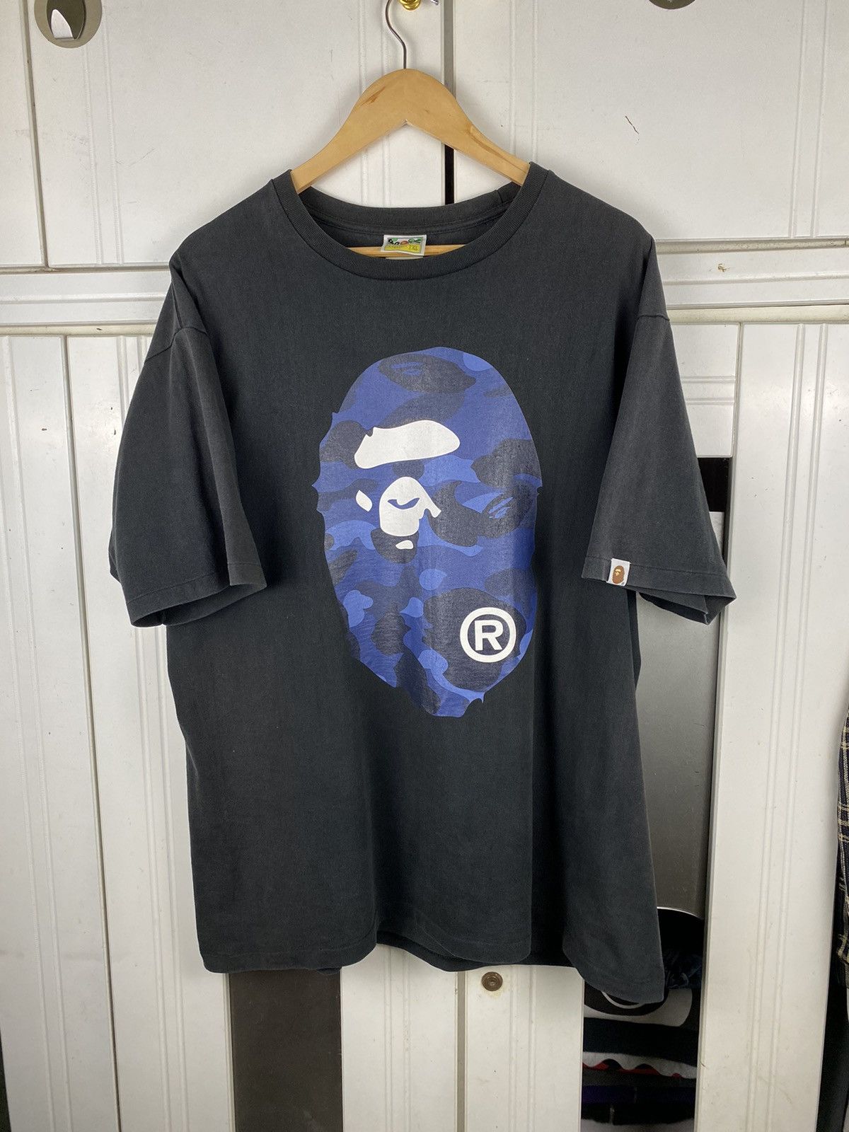 Bape Color Camo Big Ape Head Tee Size US XXL / EU 58 / 5 - 2 Thumbnail