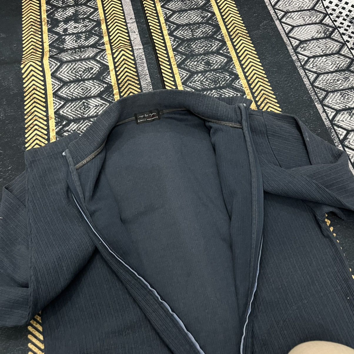 Kansai Yamamoto 💥Kansai Yamamoto Up To You Zipper Light Casual Jackets Size US M / EU 48-50 / 2 - 8 Thumbnail