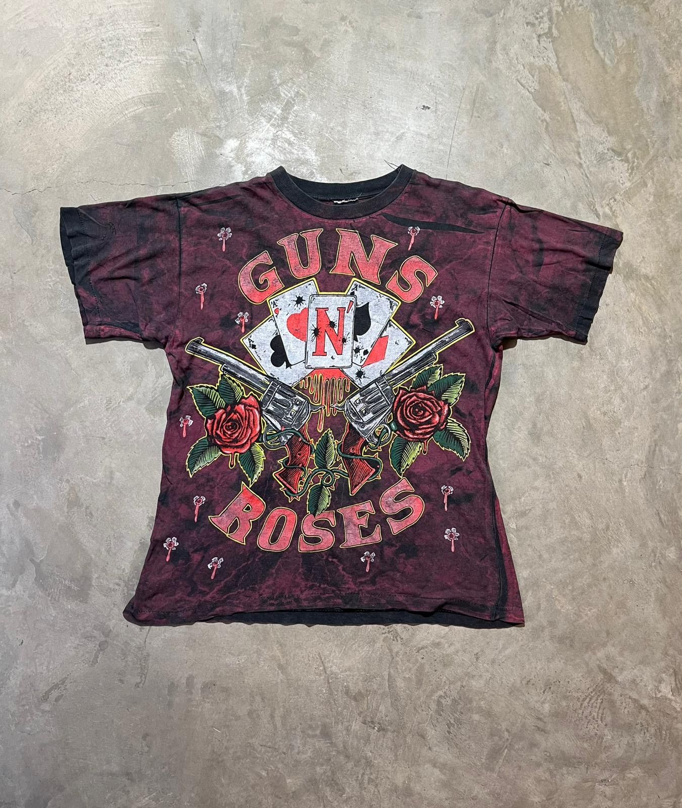 Guns N' Roses Vintage Guns N' Roses Bootleg AOP T-Shirt Size US L / EU 52-54 / 3 - 1 Thumbnail
