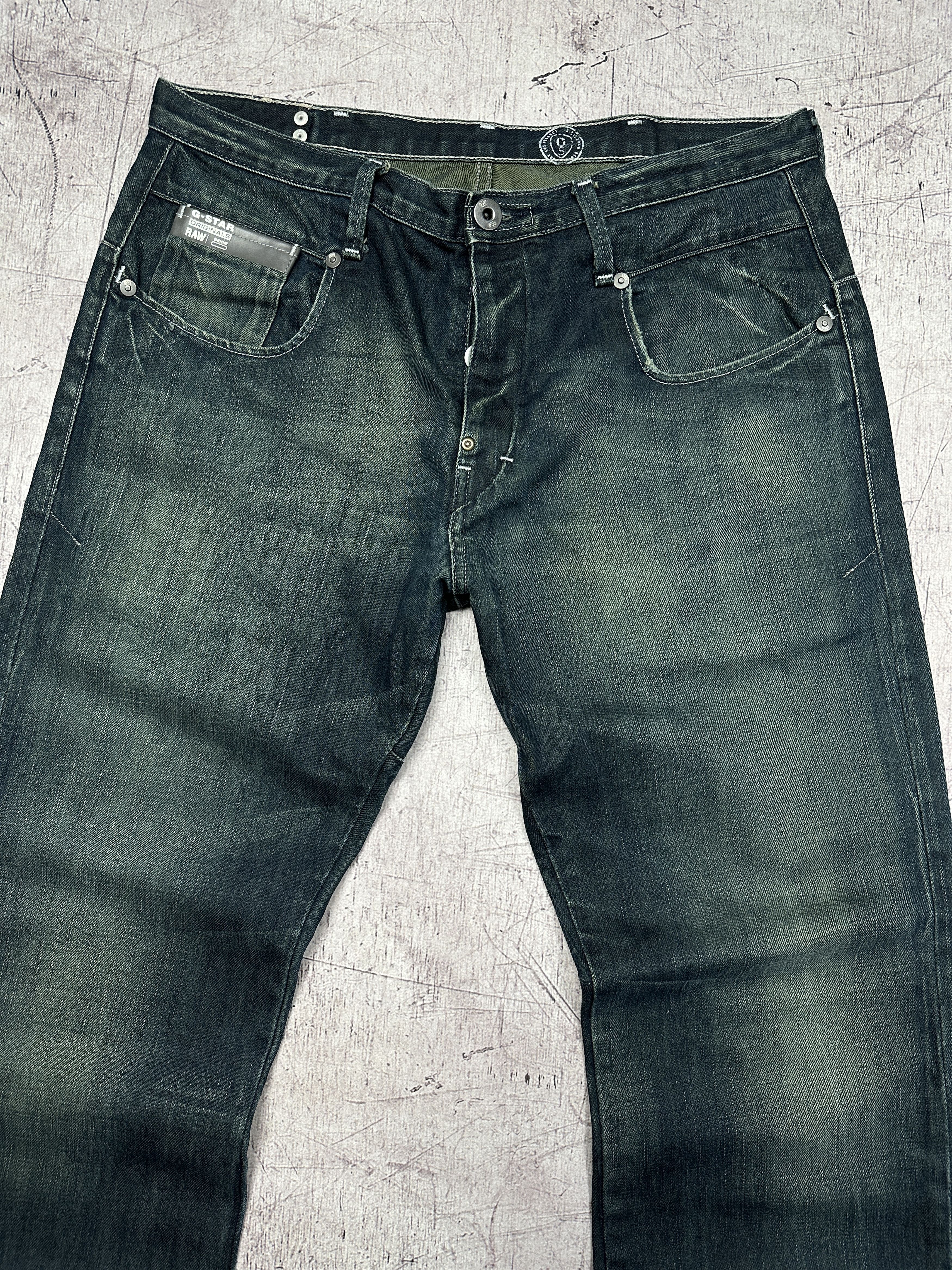 G-Star G Star Raw Mens Blade Loose Denim Pants Jeans Size US 34 / EU 50 - 2 Thumbnail