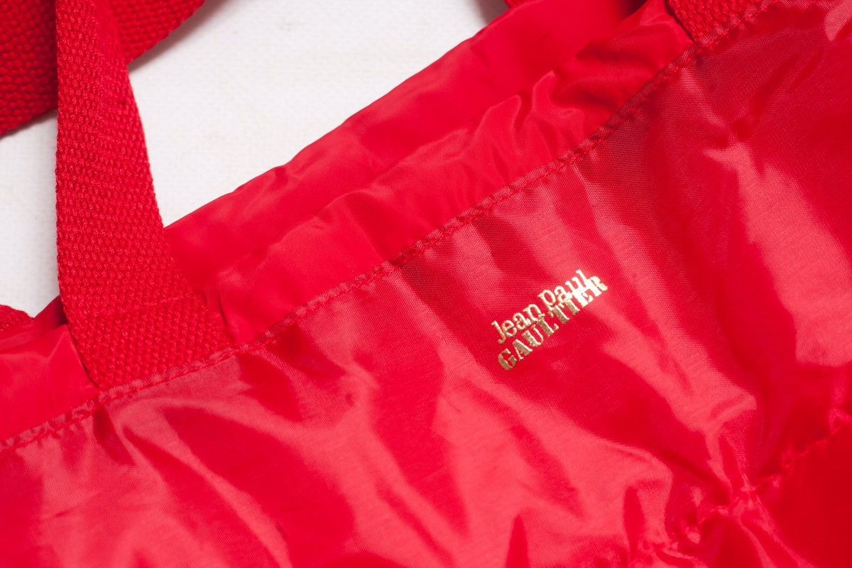 Jean Paul Gaultier Jean Paul Gaultier Red Tote Bag Size ONE SIZE - 9 Thumbnail