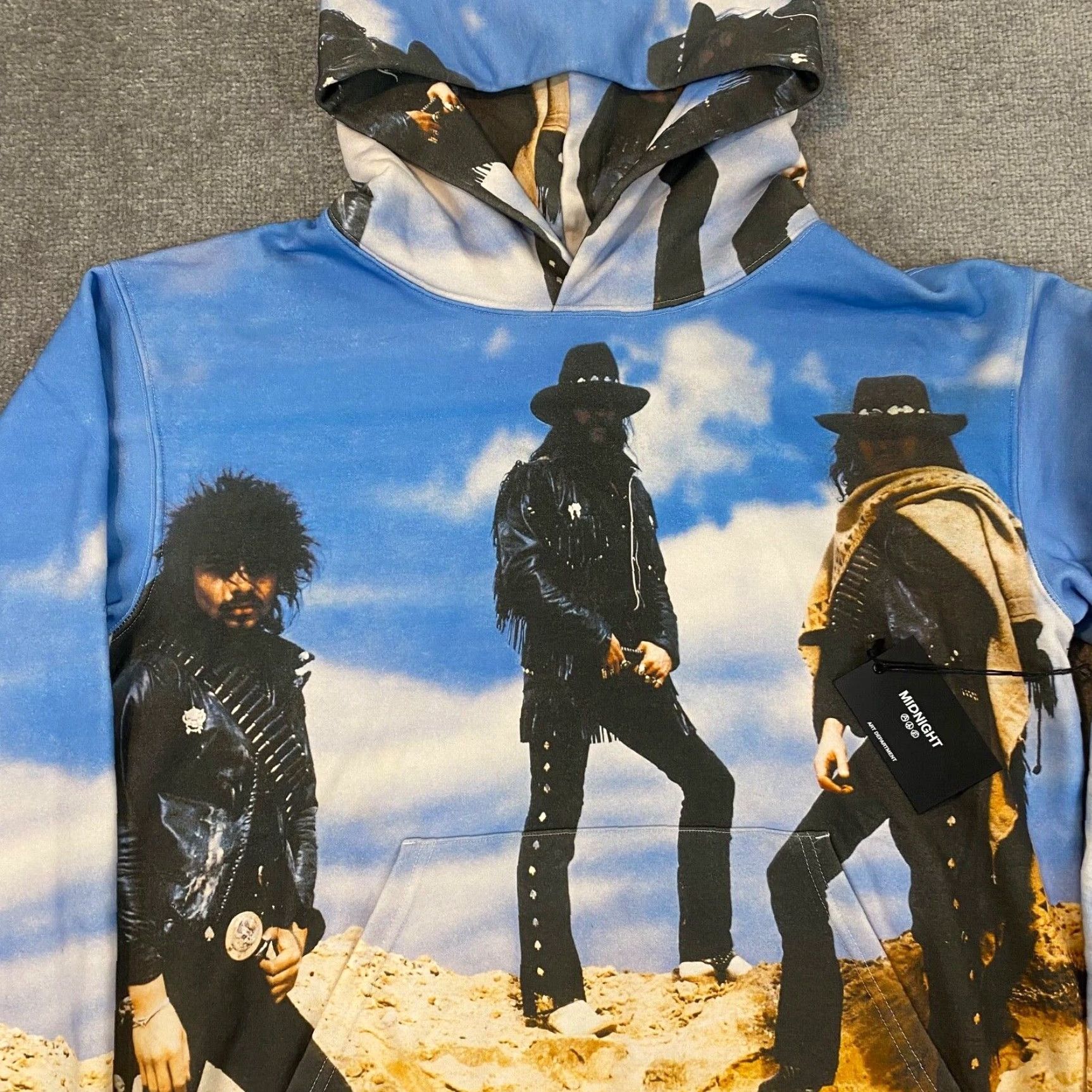 Midnight Studios Midnight Studio Hoodie Mens Large Ace of Spades L/S NEW Shane Gonzales Motorhead Size US L / EU 52-54 / 3 - 4 Thumbnail