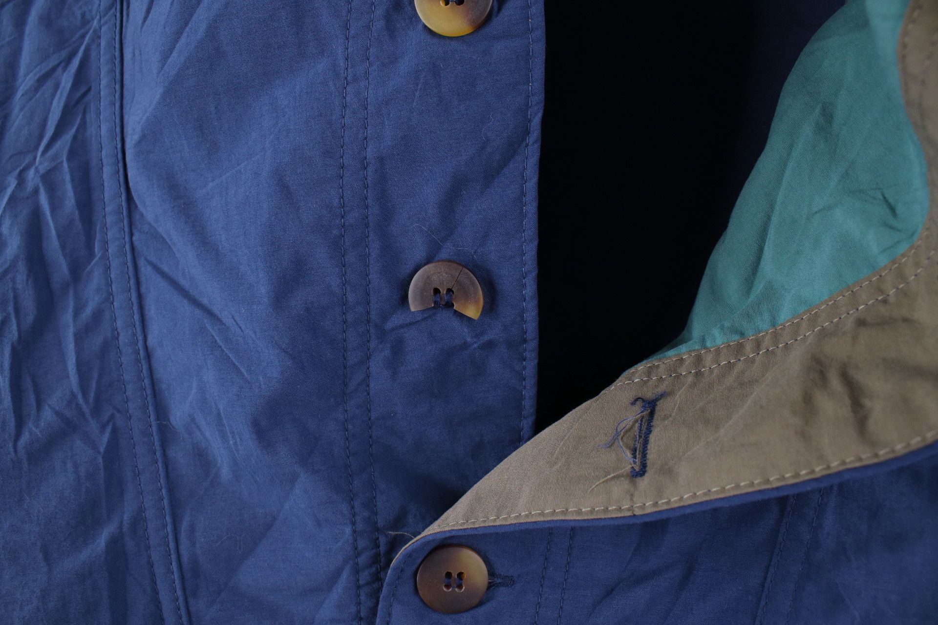 Columbia × Vintage Vintage 90s Columbia Out Hooded Anorak Jacket Blue Nylon Size US XXL / EU 58 / 5 - 8 Thumbnail