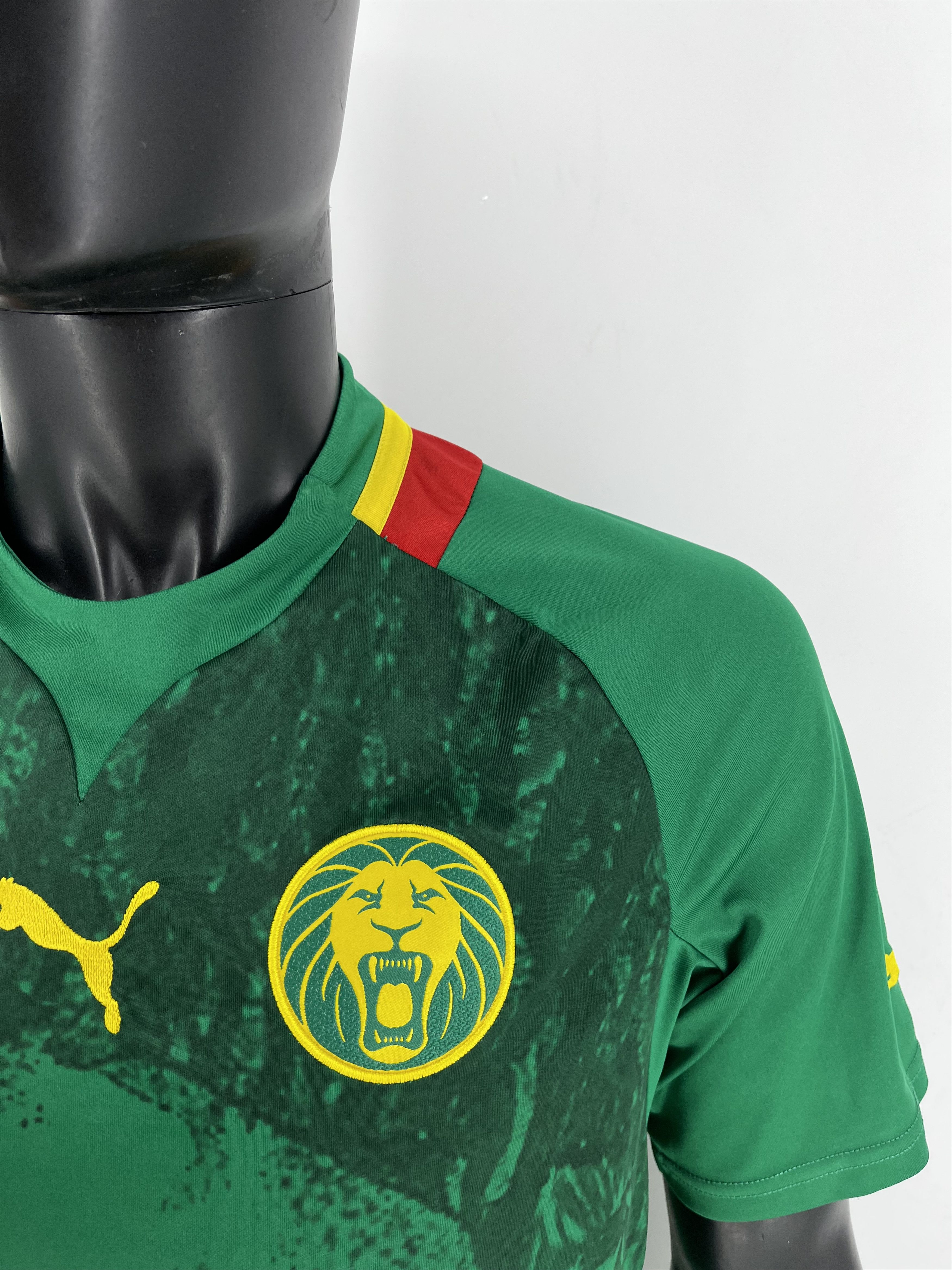 Puma CAMEROON 2012 2013 NATIONAL TEAM HOME FOOTBALL SHIRT SOCCER Size US L / EU 52-54 / 3 - 11 Thumbnail
