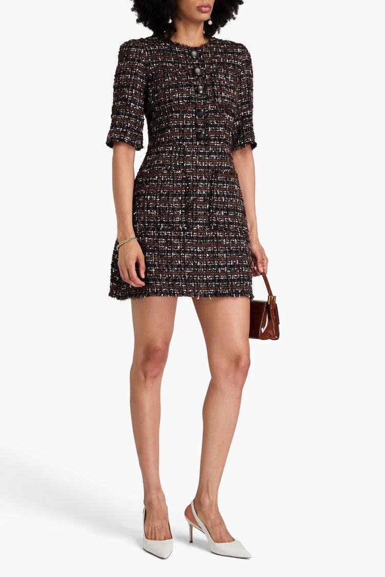 Dolce & Gabbana o1y0825 Mini Dress in Multicolor Size L / US 10 / IT 46 - 2 Thumbnail