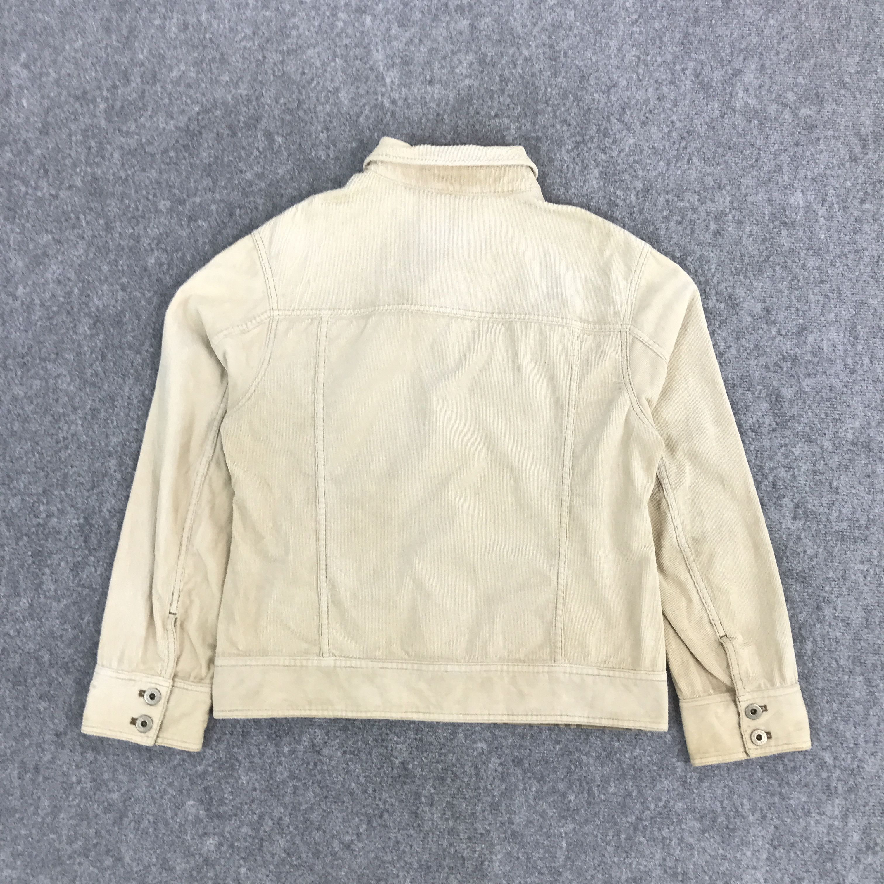 Burberry × Japanese Brand BURBERRY CORDUROY BUTTON UP JACKET Size US M / EU 48-50 / 2 - 2 Thumbnail