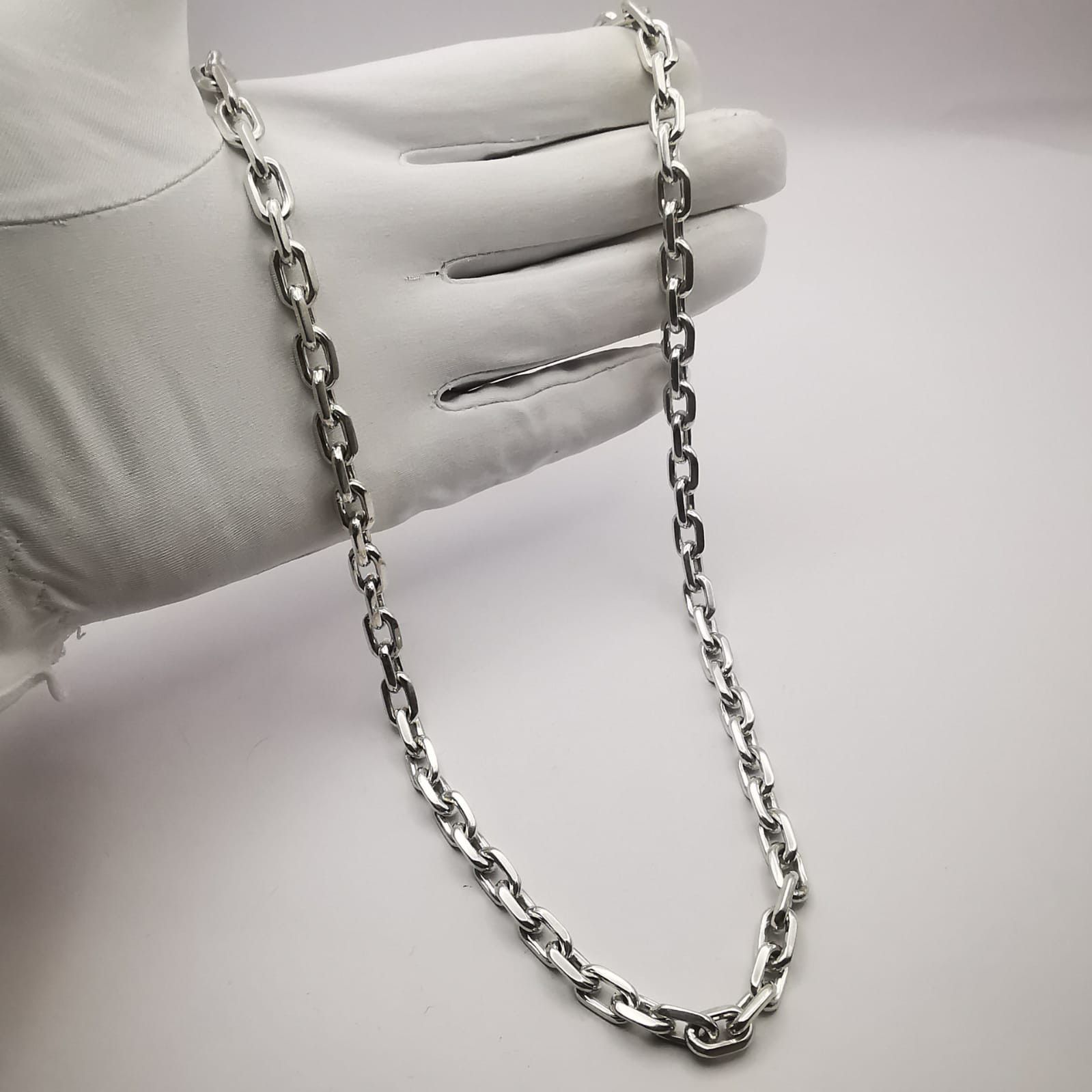 Sterling Silver Vintage 925 Sterling Silver Men's Jewelry Chain 104g Size ONE SIZE - 4 Thumbnail