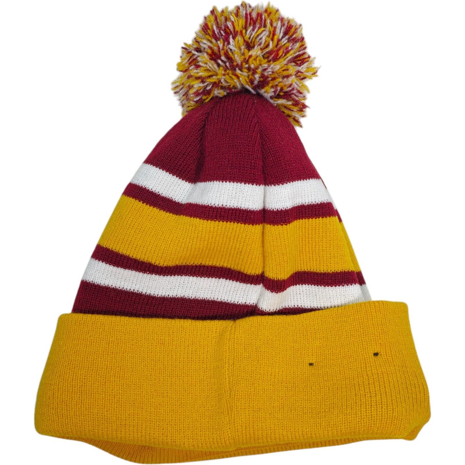 New Era NewEra Washington Redskins NFL Youth Knit Hat Cap Pom Beanie Size ONE SIZE - 4 Thumbnail