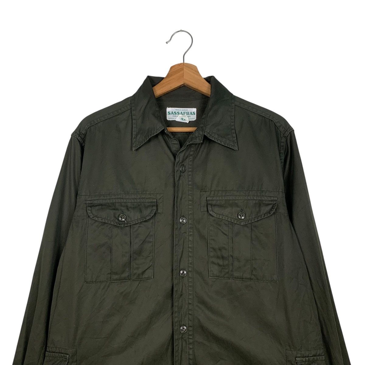 Garden SASSAFRAS GARDENERS Double Pocket Button Ups Shirt #1862-C81 Size US M / EU 48-50 / 2 - 2 Thumbnail