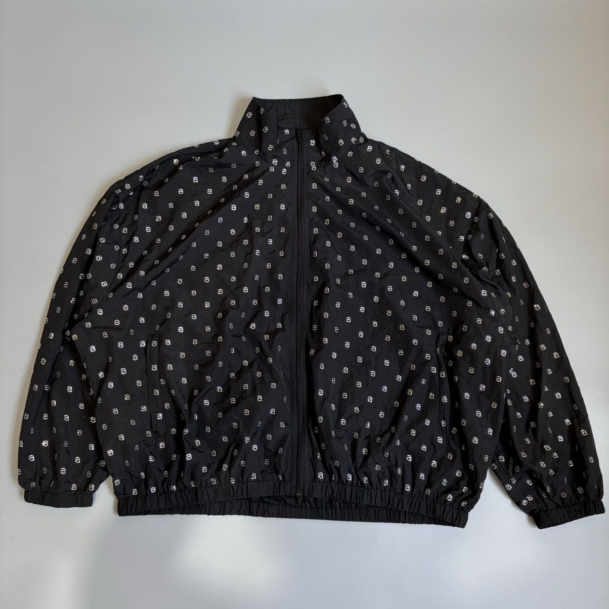Alexander Wang Alexander Wang Women's Black Coaches Bomber Jacket Size S / US 4 / IT 40 - 1 Thumbnail