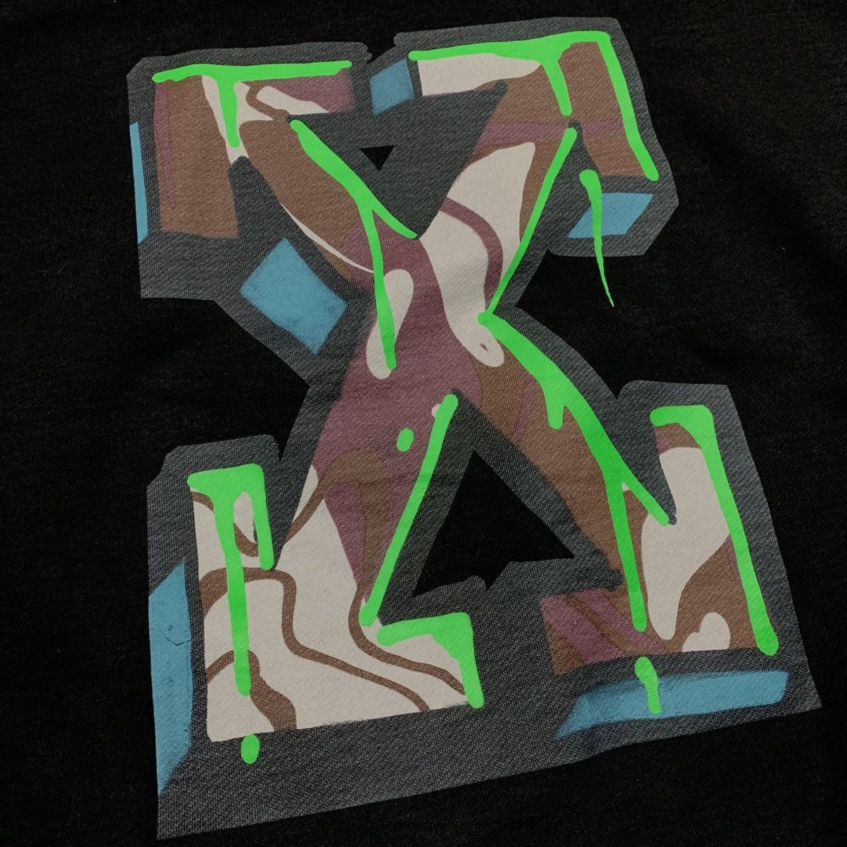 Off-White Off White Large Neen Arrows Black Sweater Sweatshirt Size US L / EU 52-54 / 3 - 3 Thumbnail