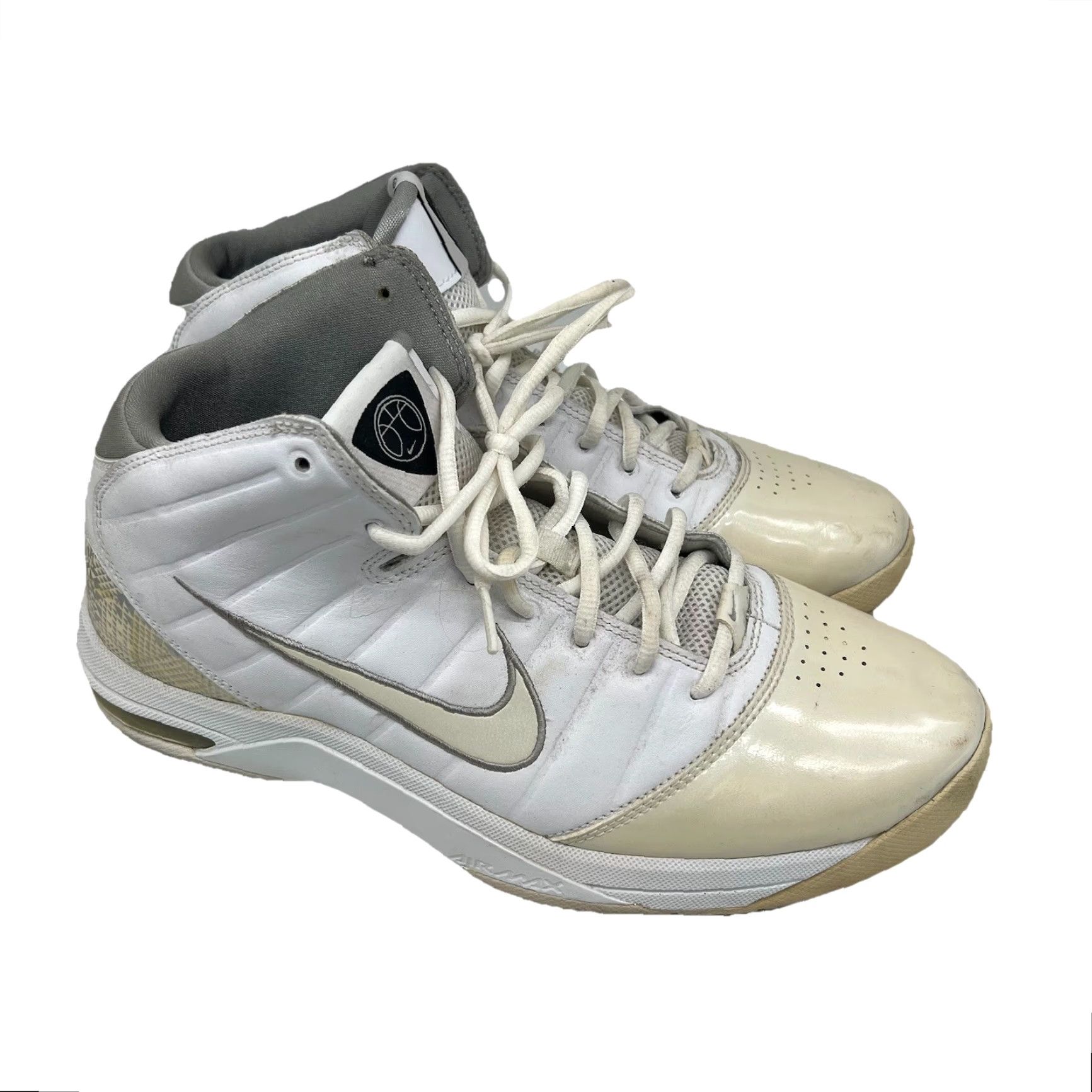 Nike NIKE Dream Basketball High Top Sneakers Men Size 11 US White Athletic Shoes Size US L / EU 52-54 / 3 - 6 Thumbnail