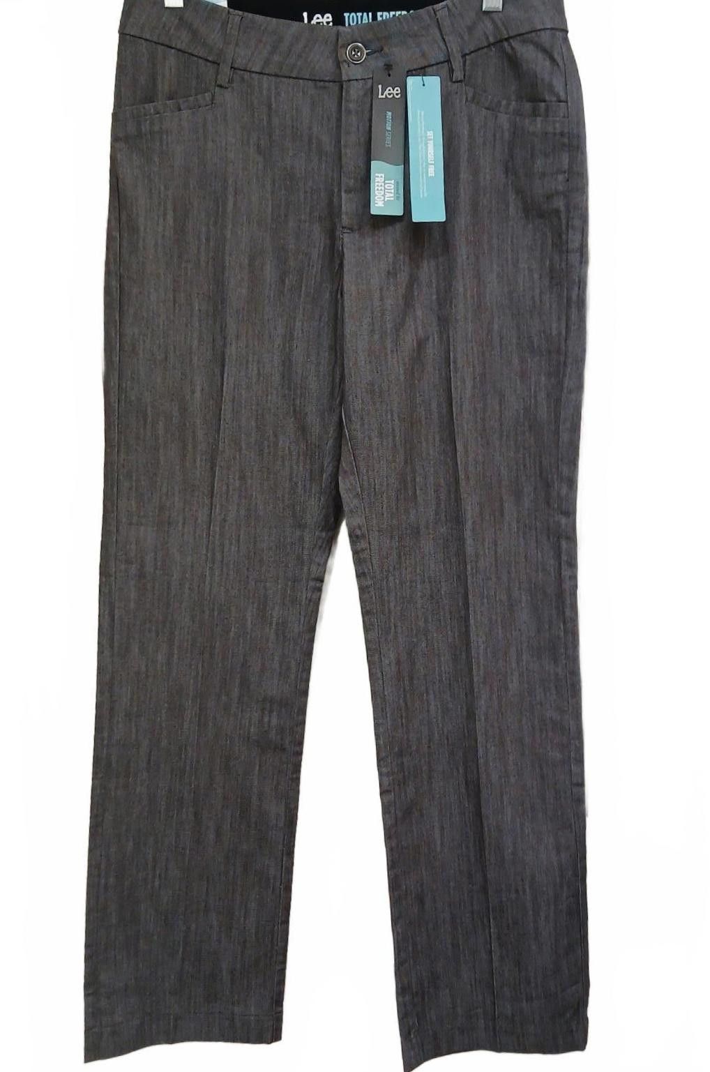 Lee Lee Total Freedom Twill Pants Women's NWT Size 10 Size 32" / US 10 / IT 46 - 1 Thumbnail