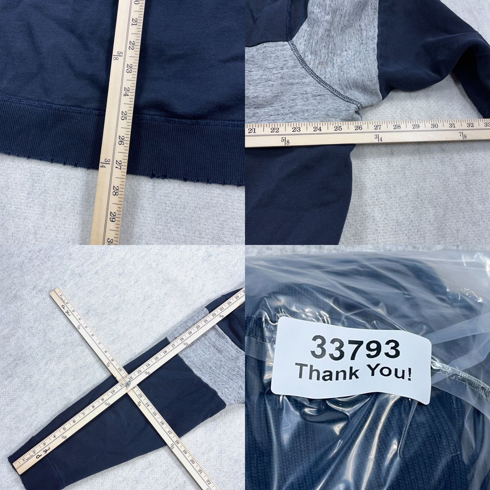 Abercrombie & Fitch VINTAGE Abercrombie & Fitch Hoodie Men 2XL Blue Logo Embroidered PullOver Crew Neck Hooded Fleece Sports Classic Size US XXL / EU 58 / 5 - 9 Thumbnail