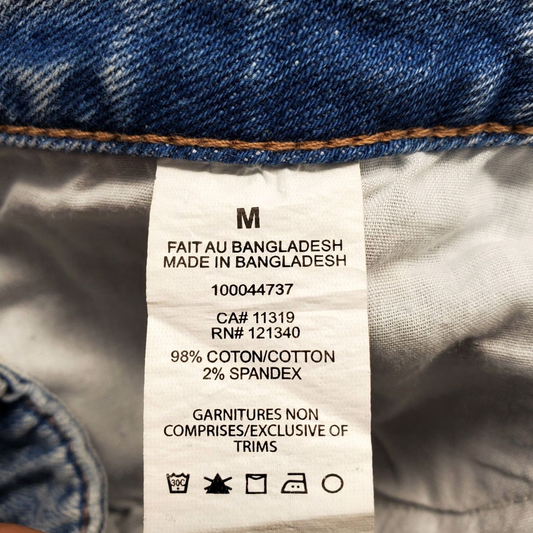 Garage Garage Women Mini Skirt M Blue Denim 5-Pocket Distressed Short 2020s Summer Womens Size M Size 32" / US 10 / IT 46 - 6 Thumbnail