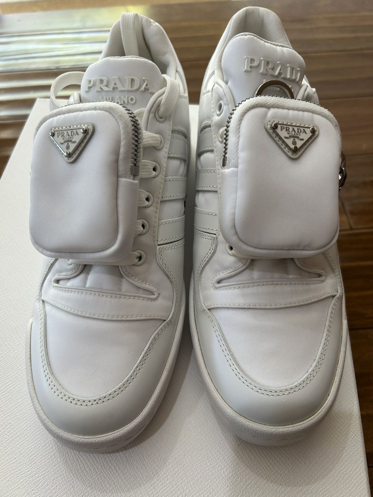 Adidas Adidas Prada Re-Nylon Forum Low Sneakers US 8.5 Size US 8.5 / EU 41-42 - 2 Thumbnail