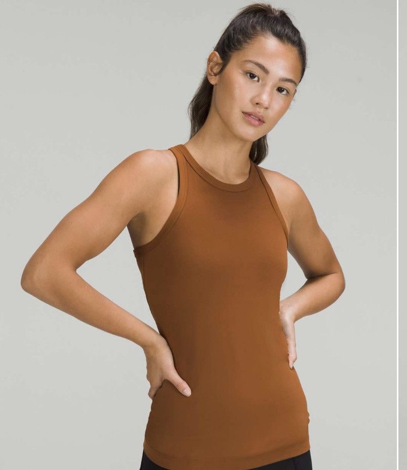 Lululemon Lululemon Align Hip-Length Racerback Roasted Brown size 2 Size XS / US 0-2 / IT 36-38 - 4 Thumbnail