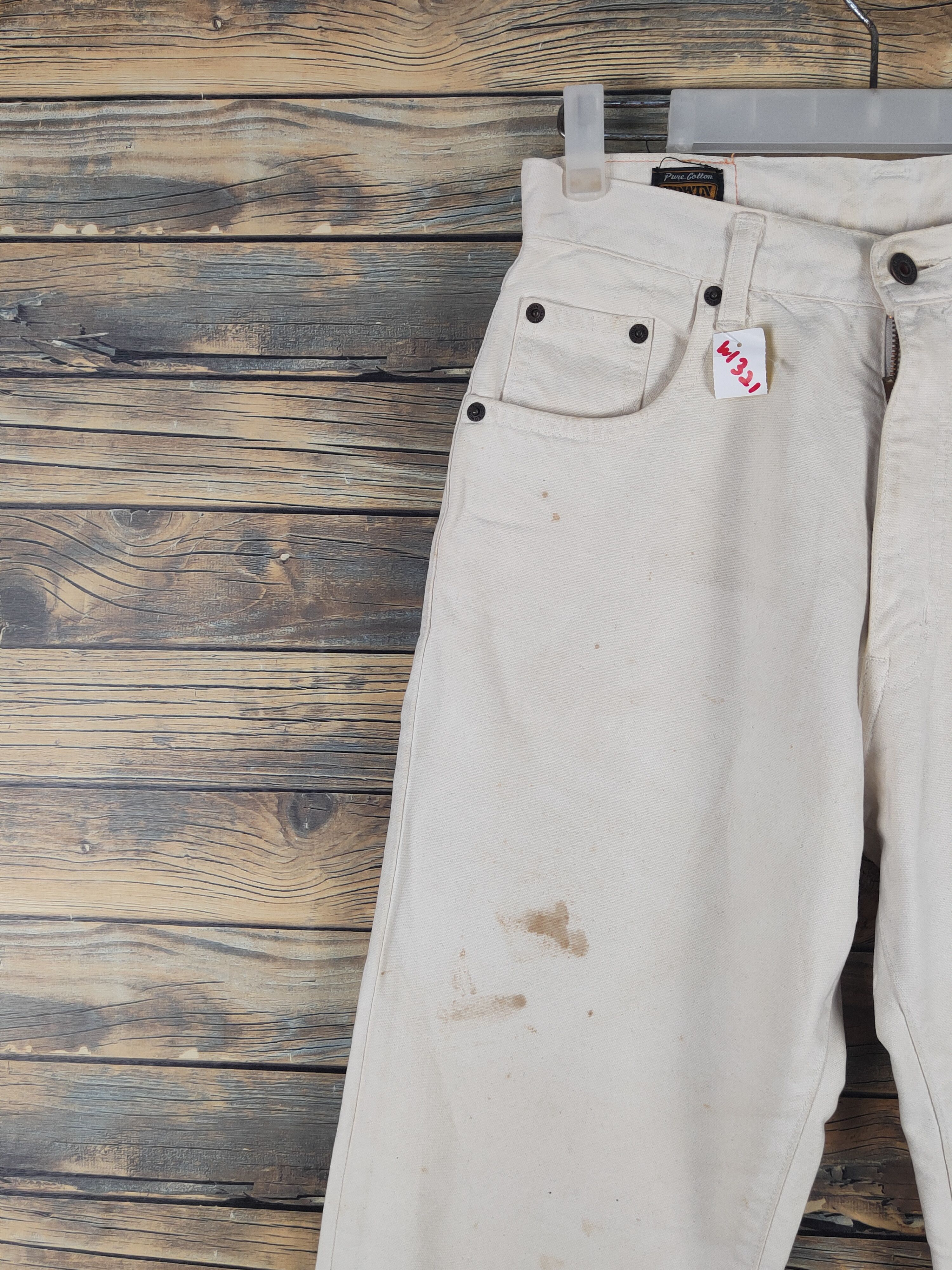 Edwin Edwin Cream Multipocket Casual Pants #W1321 Size US 28 / EU 44 - 3 Thumbnail