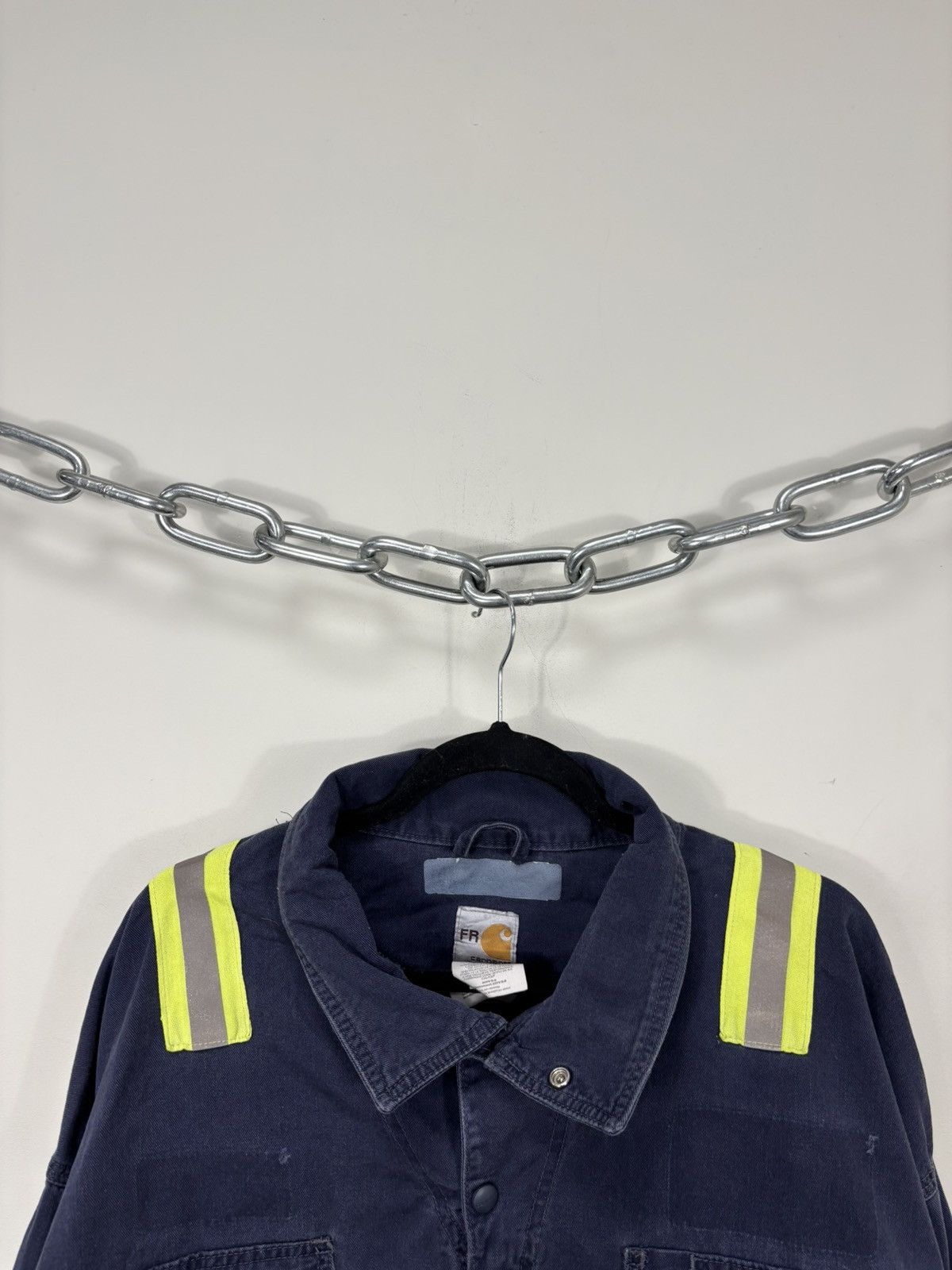 Carhartt Vintage Carhartt Flame Resistant Hype Boxy Cropped Jacket Size US XXL / EU 58 / 5 - 6 Thumbnail