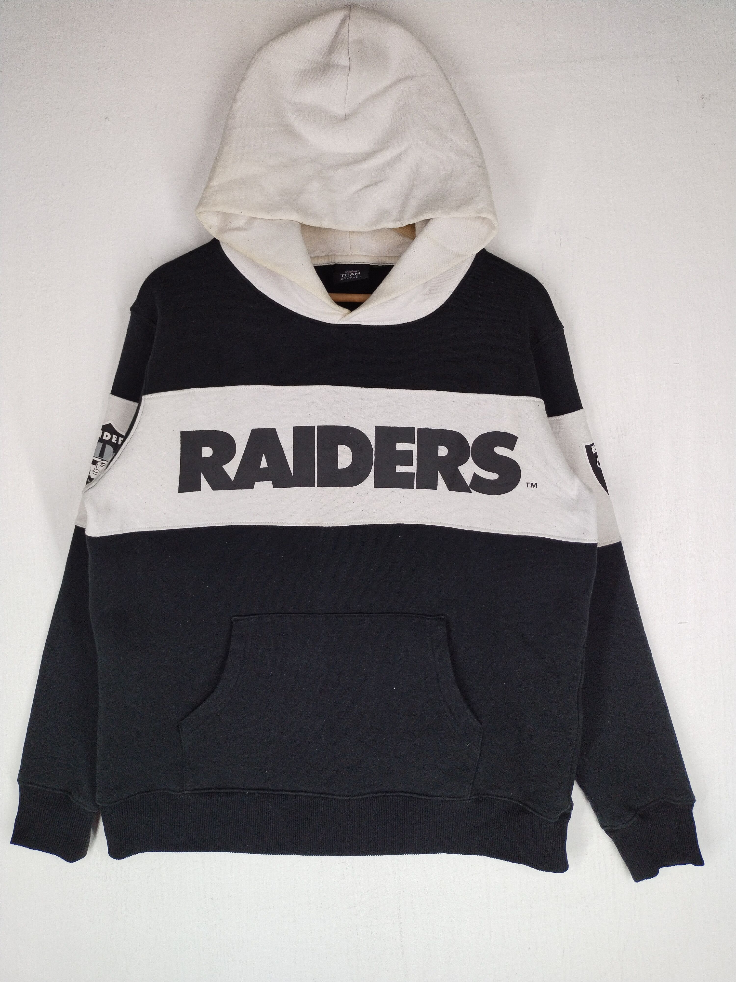 NFL Vintage NFL Raiders Hoodie Sweatshirt Size US M / EU 48-50 / 2 - 3 Thumbnail