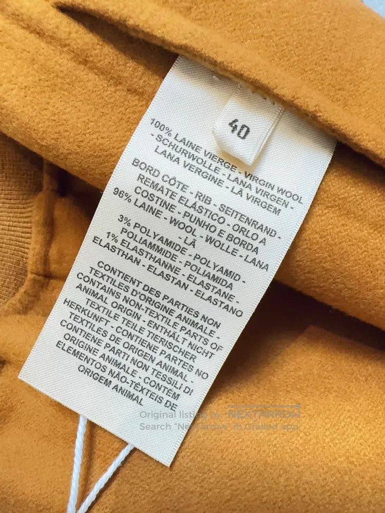 Hermes Hermes Boar Nose Full-Print Two-Way Cashmere Jacket Size S / US 4 / IT 40 - 6 Thumbnail