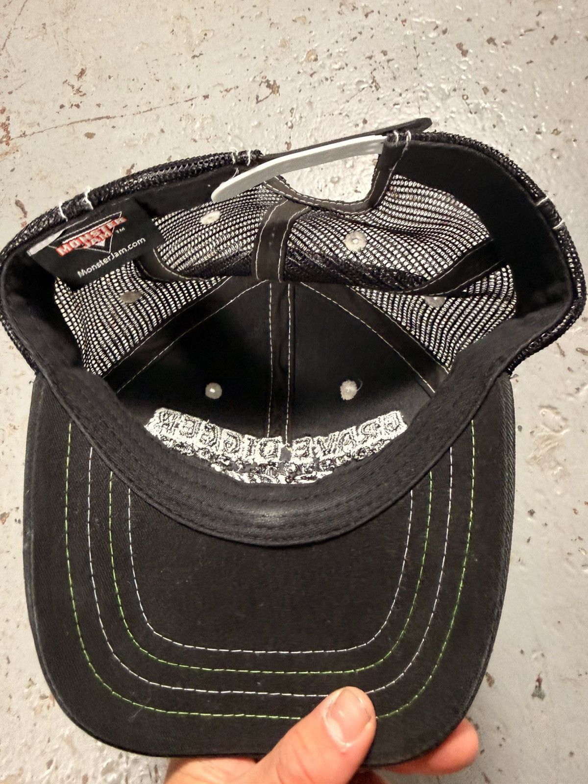 Other Vintage Slime Green Grave Digger Monster Jam Hat Size ONE SIZE - 5 Thumbnail