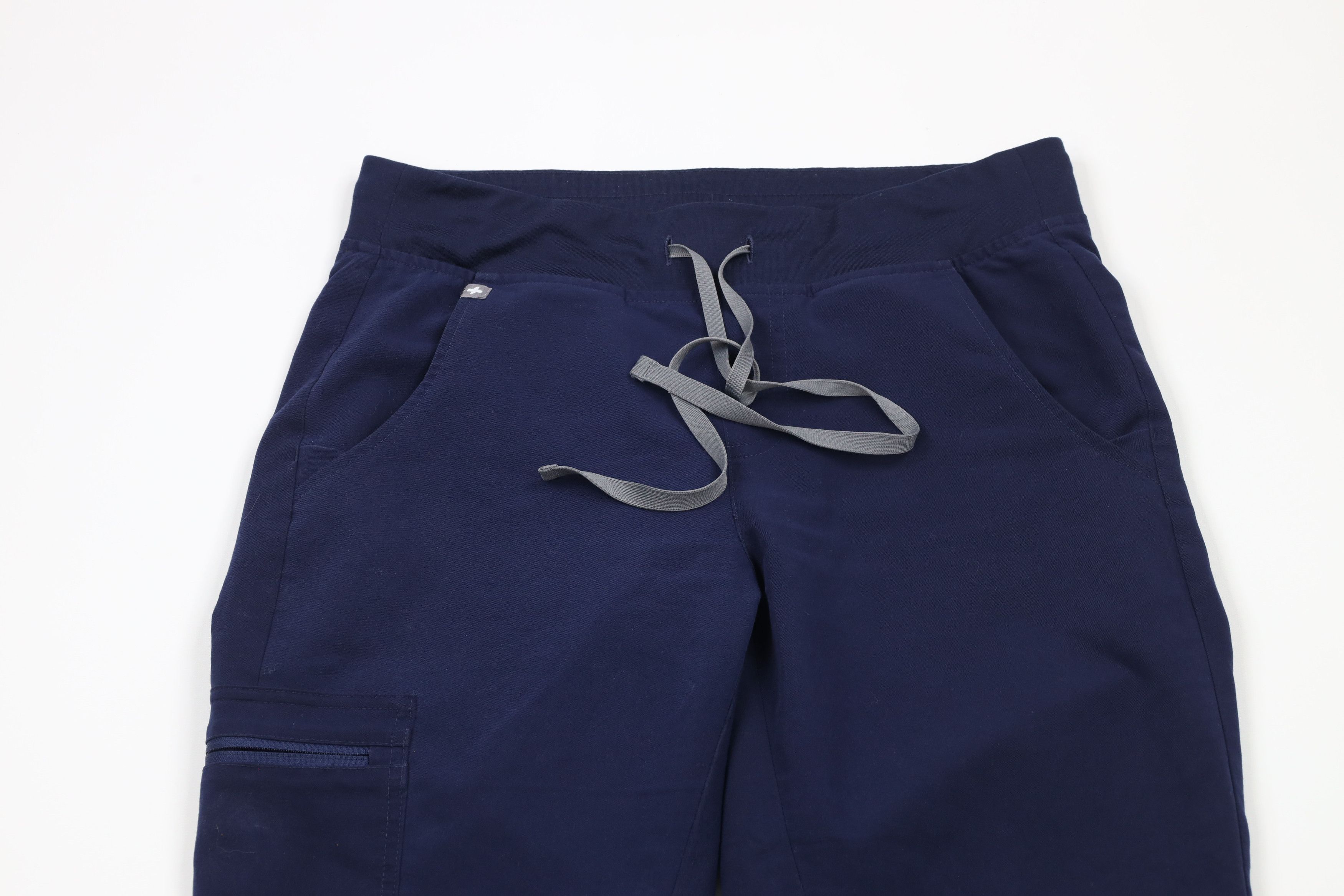 Vintage Figs Technical Collection Jogger Scrub Pants Navy Blue Size 29" - 2 Thumbnail