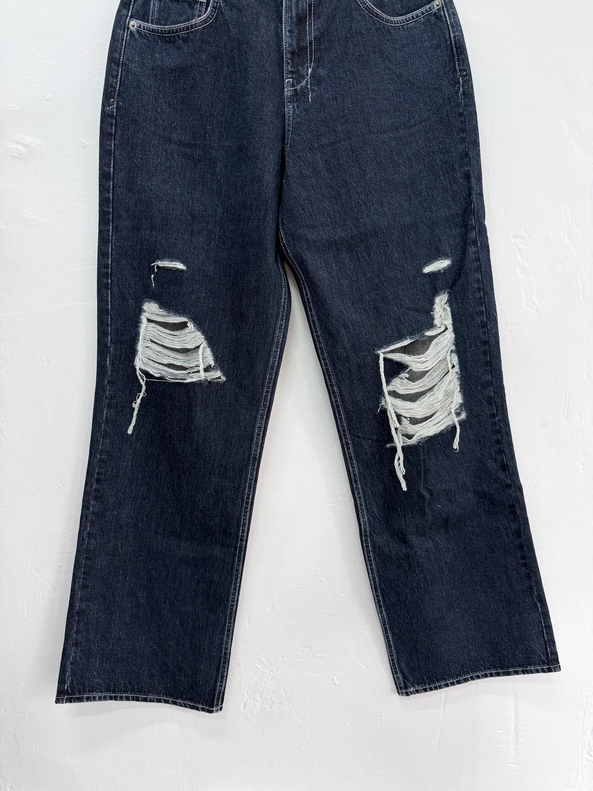 Ksubi new ksubi womens denim jeans low rider trashed blue 26 8 Size 27" / US 4 / IT 40 - 3 Thumbnail