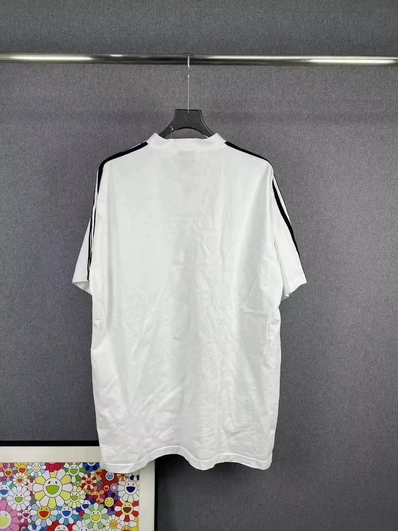 Balenciaga Balenciaga Trefoil Collab Short Sleeve Size US L / EU 52-54 / 3 - 2 Thumbnail