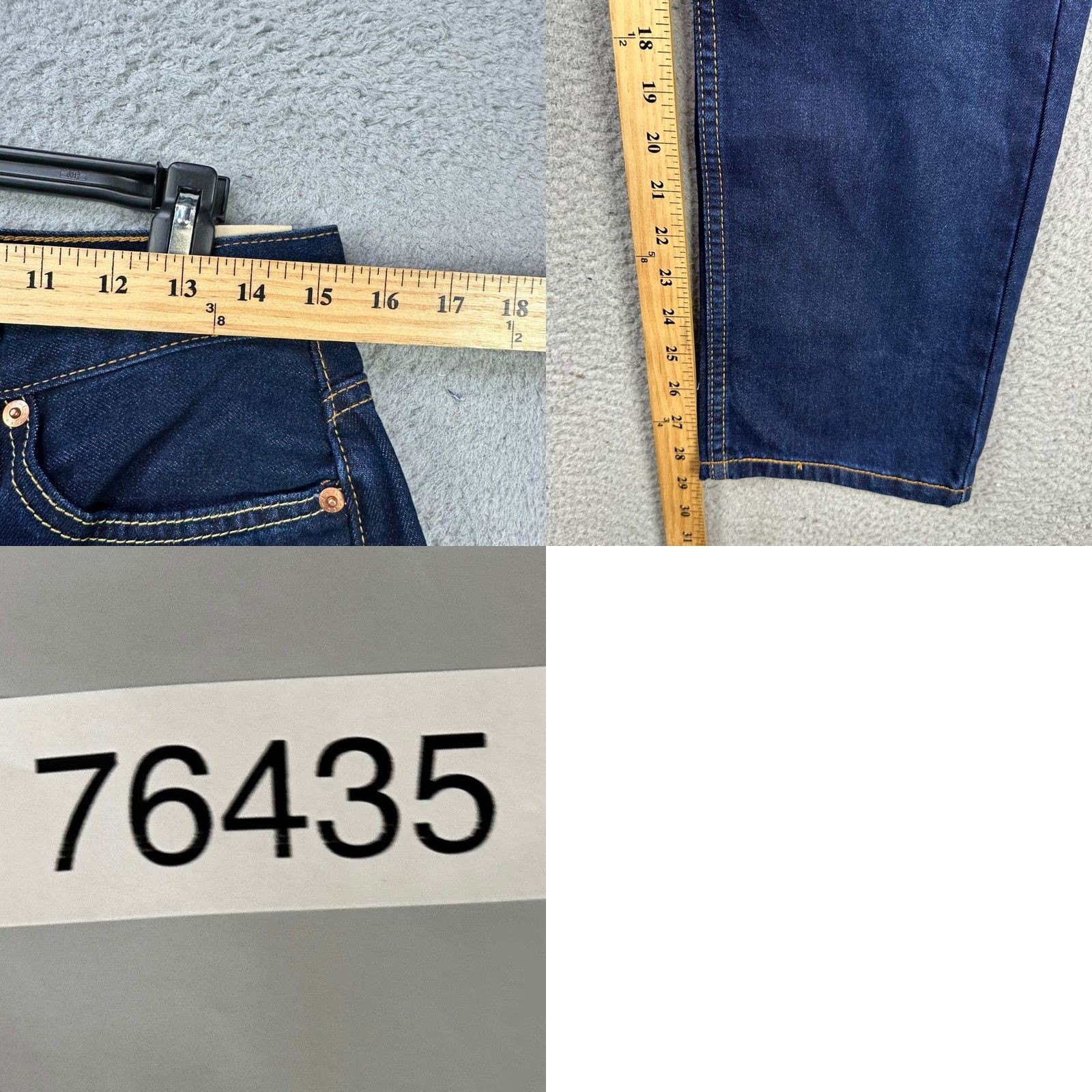Levi's Levi's 514 Jeans Mens Straight Fit 30X30 Blue 5 Pockets Red Tab Denim NEW Size US 30 / EU 46 - 8 Thumbnail