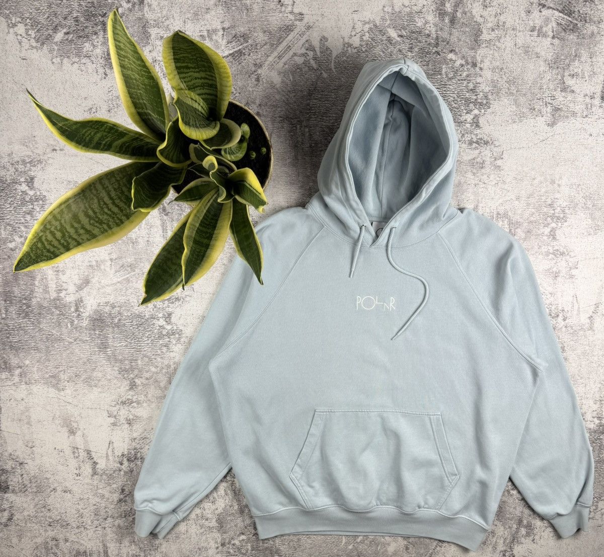 Polar Skate Co. Polar Skate Co Default Rap Hip Hop Baggy Blue Sweatshirt Hoodie Pullovover Size US L / EU 52-54 / 3 - 1 Thumbnail