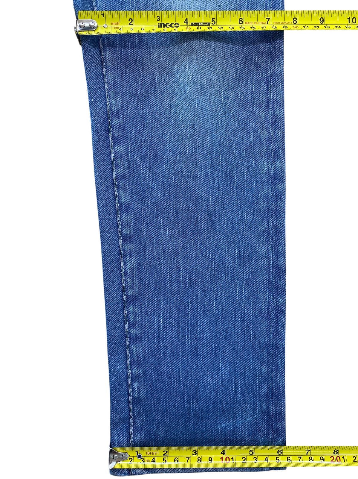 Japanese Brand Japanese Brand Blue Wash Style Skinny Leg Jeans Size US 30 / EU 46 - 9 Thumbnail