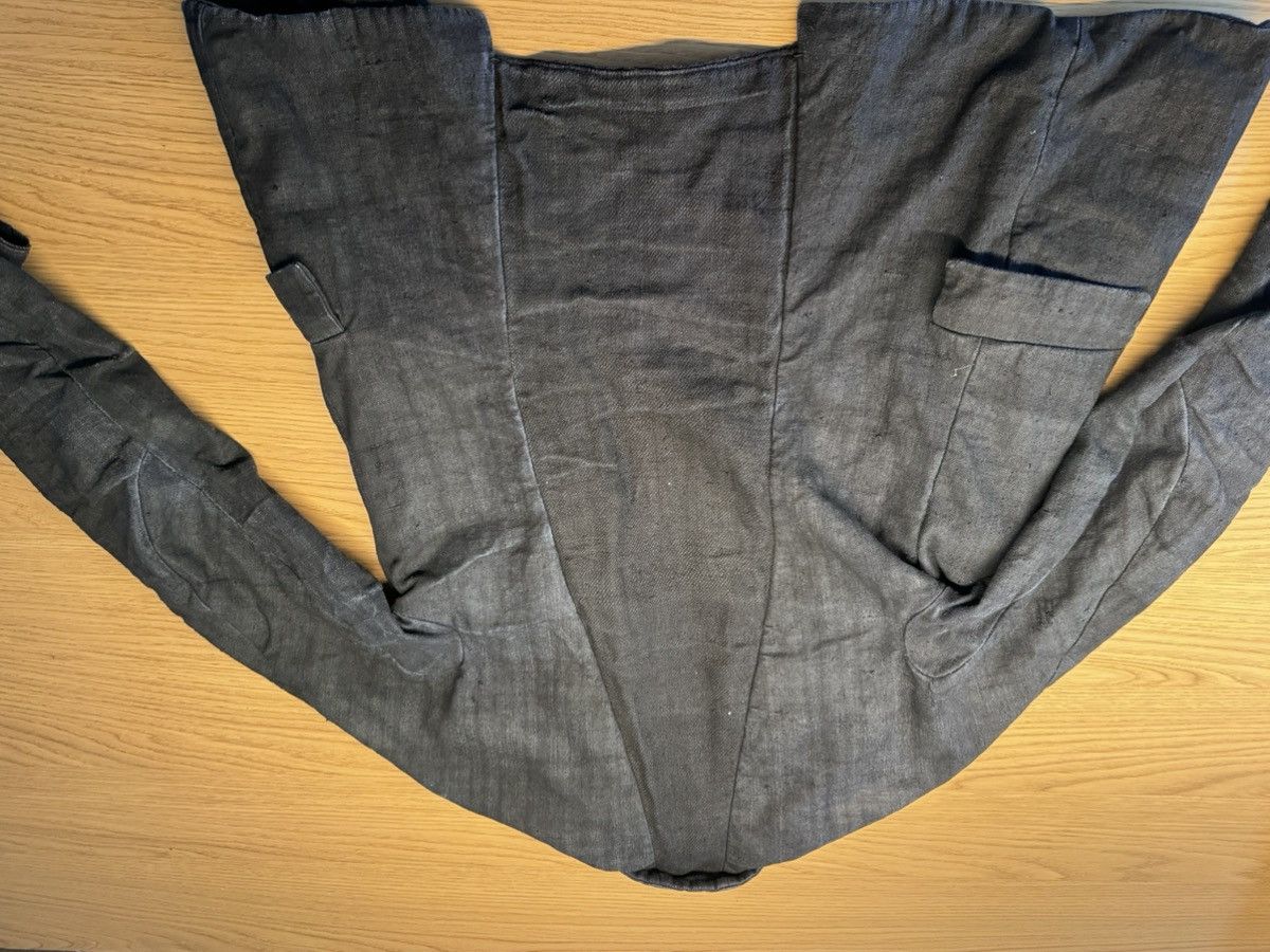 image of Layer 0 Layer O Heavy Cotton Blazer in Blue, Men's (Size Medium)