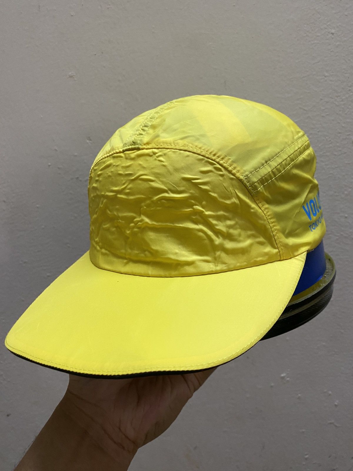Asics × Japanese Brand × Vintage RARE Asics Vintage Y2K Volunteer Tokyo Marathon Cap Hat Size ONE SIZE - 2 Thumbnail