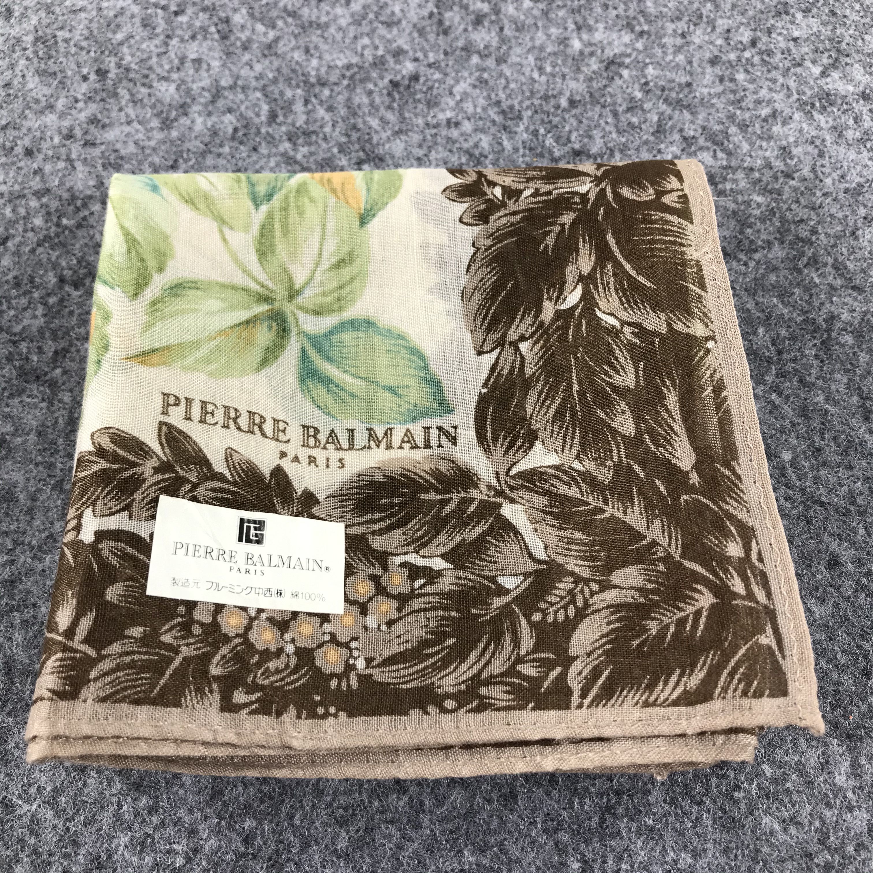Pierre Balmain Pierre Balmain Handkerchief Neckerchief Bandana H535 Size ONE SIZE - 6 Thumbnail