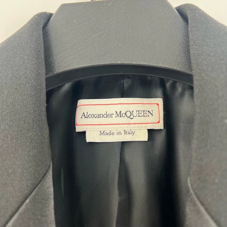 Alexander McQueen Alexander Mcqueen Black rhinestone heavy industry embroide Size XS / US 0-2 / IT 36-38 - 2 Thumbnail
