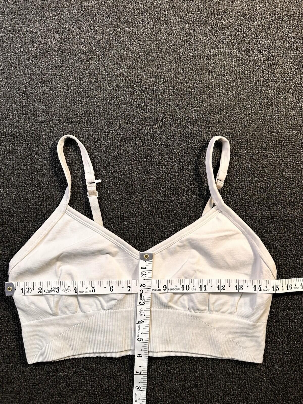 Lululemon Lululemon White Ebb to Street Bra C/D (no pads) Sz 10 Size ONE SIZE - 2 Thumbnail