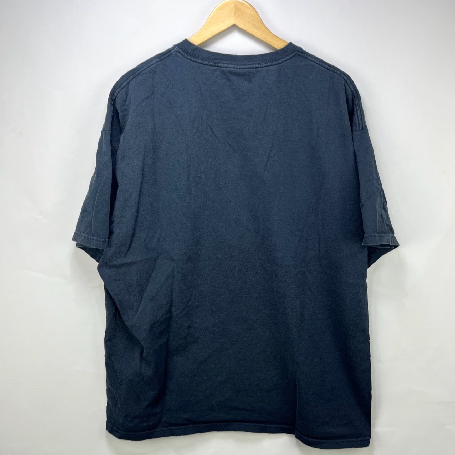 Vintage VINTAGE Sun Faded Black T-Shirt 2XL Men Short Sleeve 90s Size US XXL / EU 58 / 5 - 7 Thumbnail