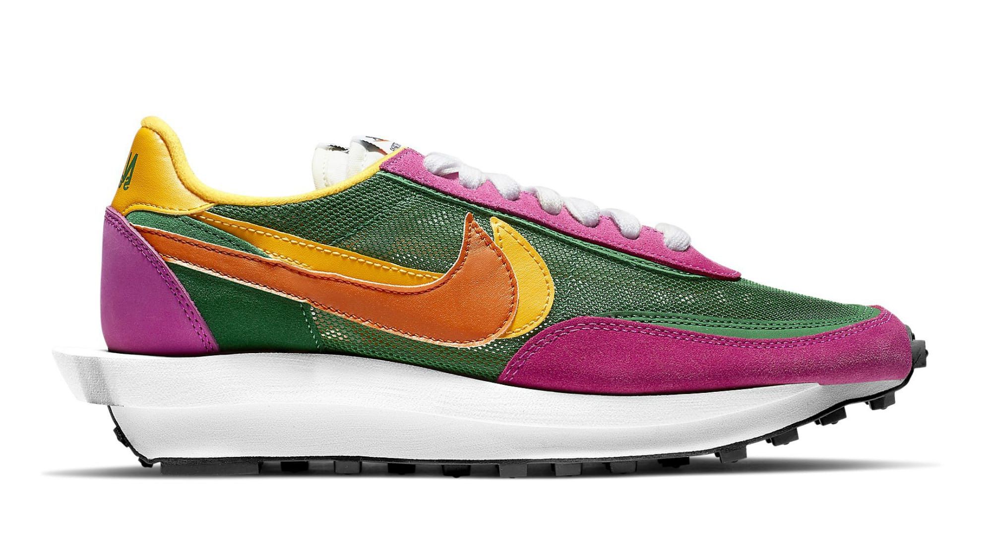Nike x Sacai LD Waffle "Pine Green" Trainers Size US 10 / EU 43 - 1 Preview