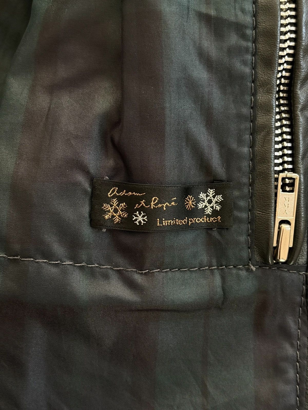 Ekam Ekam sheepskin leather trucker jacket Size US S / EU 44-46 / 1 - 4 Thumbnail