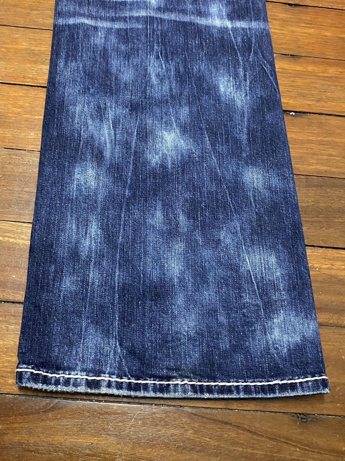 Rock Revival Very Rare Vintage Rock Revival Bleach Flared Jeans 1990s Size US 40 / EU 56 - 8 Thumbnail