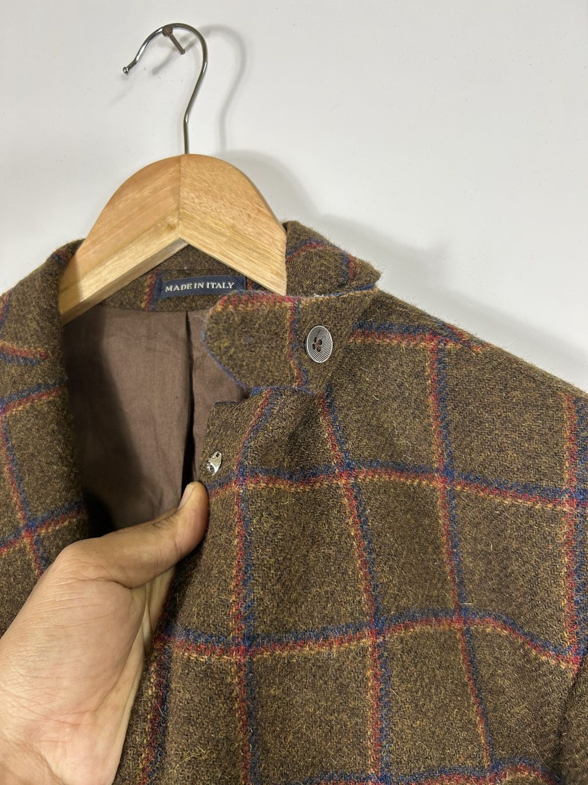 Designer 🔥51 CINQUANTUNO Italian Wool Luxury Flannel Sport Coat Size US M / EU 48-50 / 2 - 7 Thumbnail